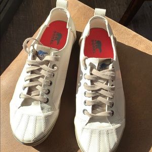 Sorel - Sentry Canvas Style Shoe - Tan Sz 11